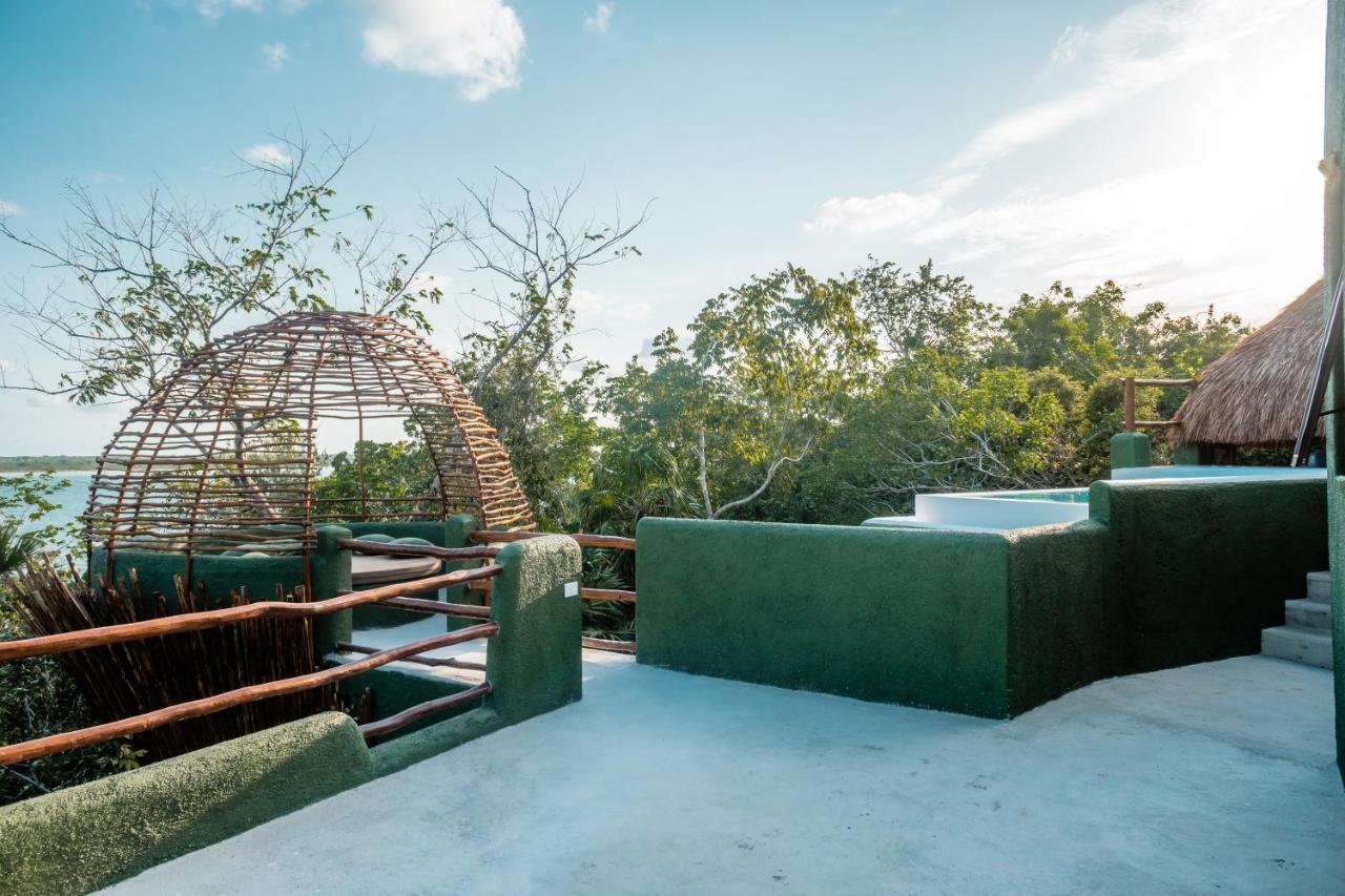 Casa Pibe, Private Jacuzzi, Pier And Rooftop Villa Bacalar Exterior foto